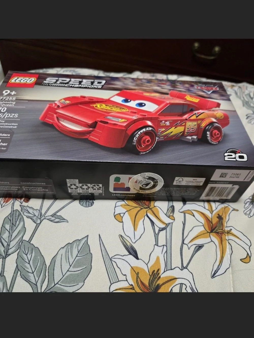 LEGO Speed Champions Lightning McQueen Red Racing Car